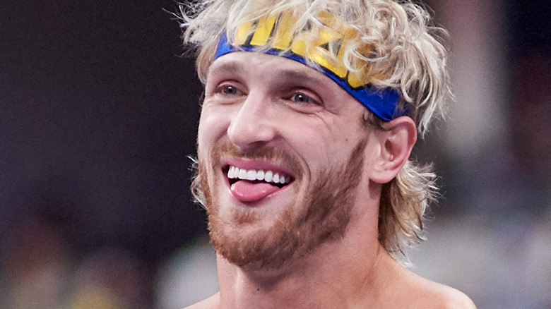 Logan Paul wrestling