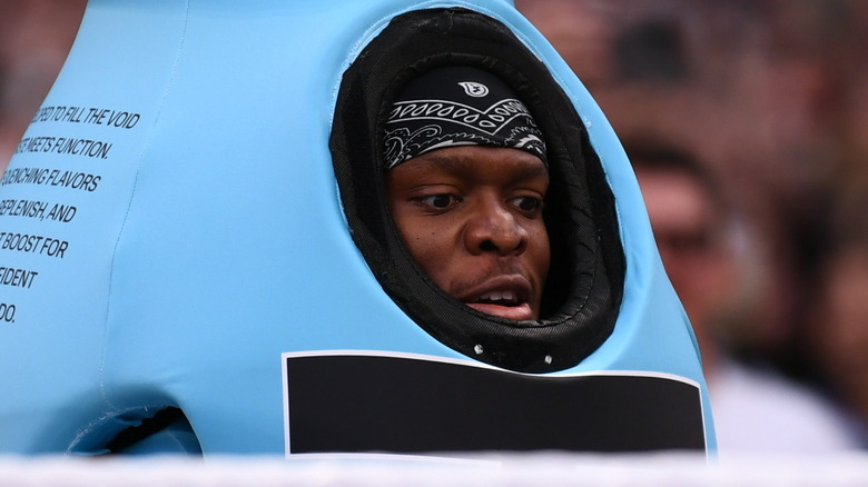 KSI as the Prime mascot