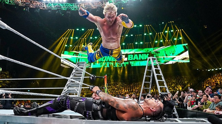 Logan Paul, Damien Priest, WWE