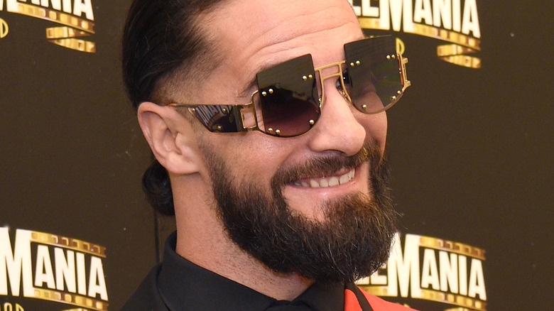 Seth Rollins smiling