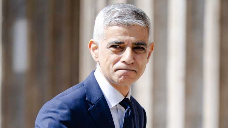 Major of London Sadiq Khan at the British Museum on the 100th anniversary of the birth of Queen Elizabeth II