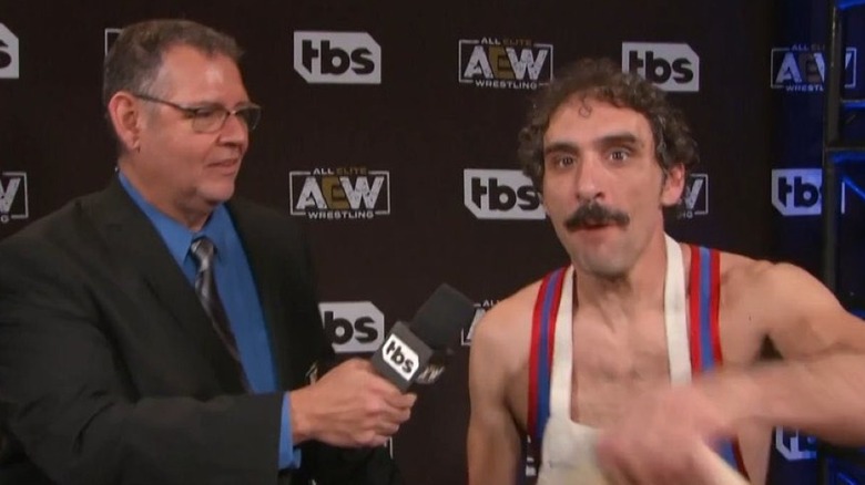 Luigi Primo on AEW Dynamite