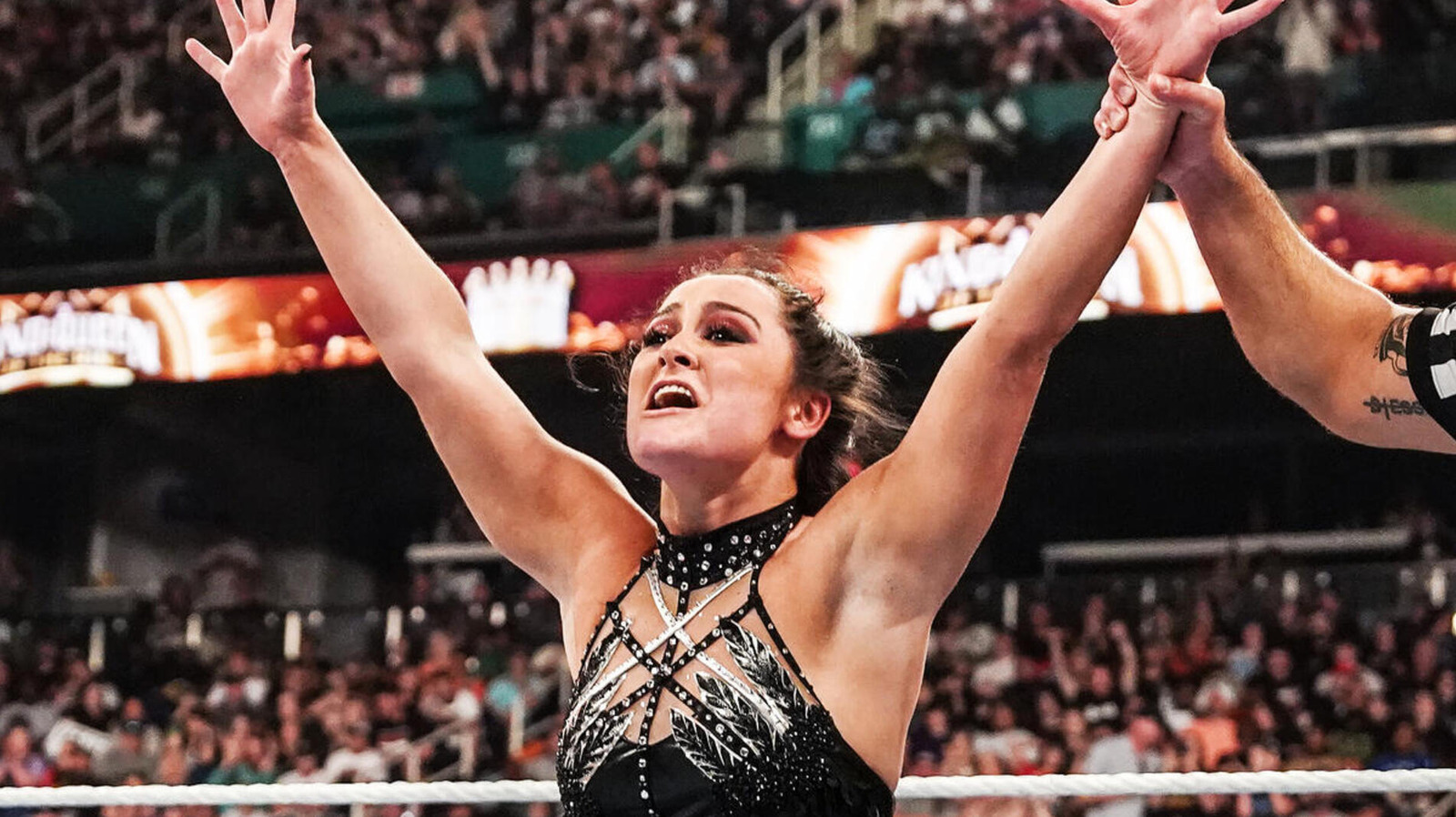 Lyra Valkyria Takes Hard Fought WWE Raw Match With Bayley Retains Lyra Valkyria Takes Hard Fought WWE Raw Match With Bayley Retains