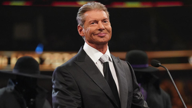 Vince McMahon at WWE Hall of Fame