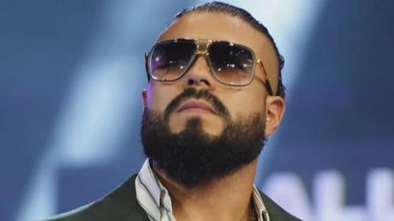 Andrade El Idolo appears on "AEW Dynamite."