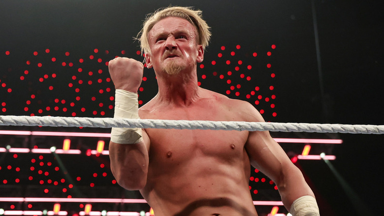 Ilja Dragunov looking excited about his next move