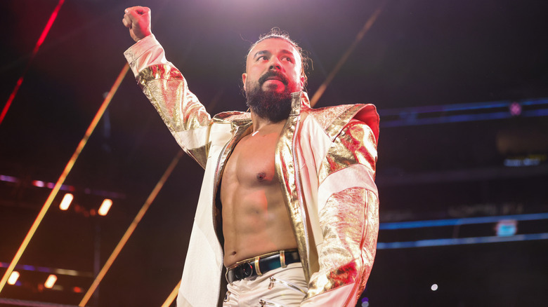 Andrade in the ring
