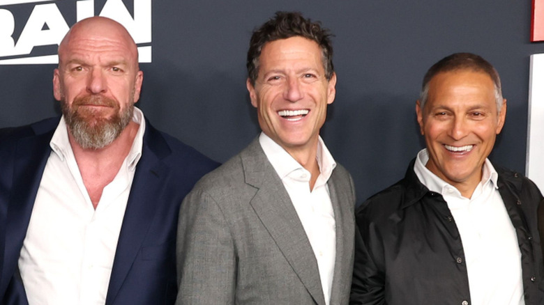 Triple H, Mark Shapiro, and Ari Emanuel