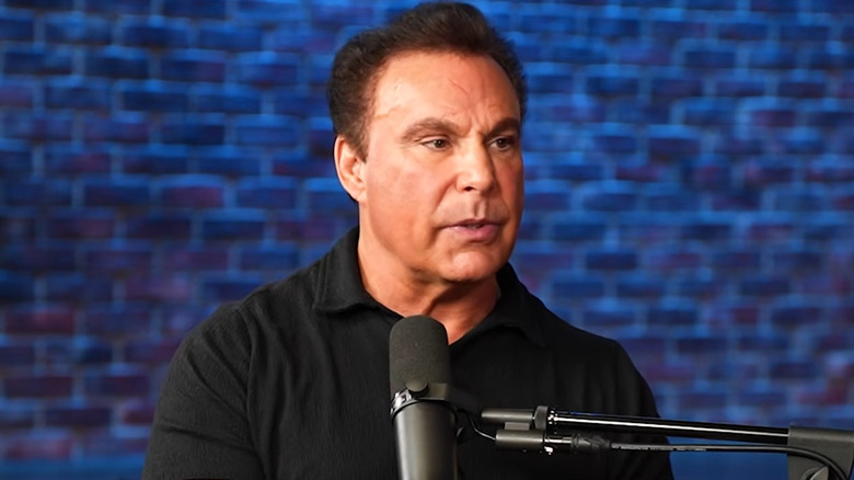 Marc Mero recording a podcast interview