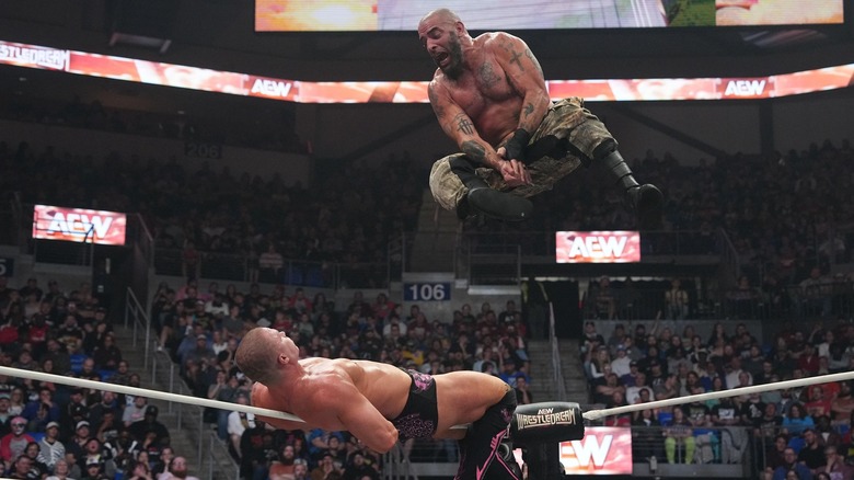 Mark Briscoe wrestles Kyle Fletcher at WrestleDream