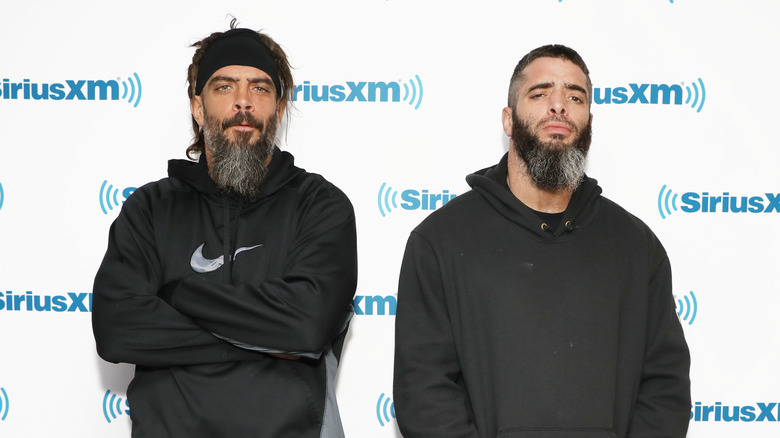 Mark Briscoe and his brother, the late Jay Briscoe