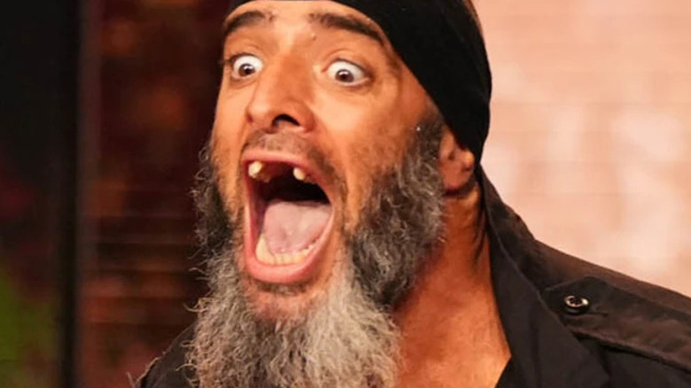 Mark Briscoe making his entrance on AEW Dynamite