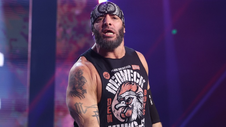 Mark Briscoe walking to the ring