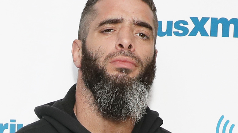 Mark Briscoe looking into camera
