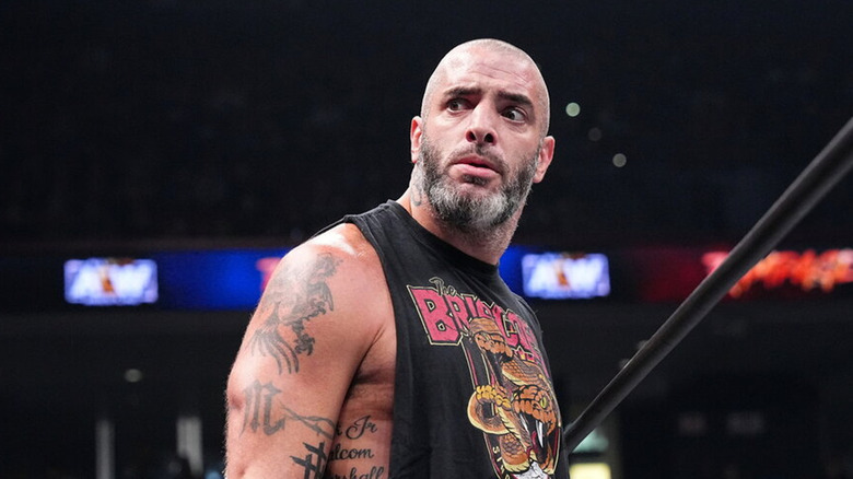 Mark Briscoe in the ring 