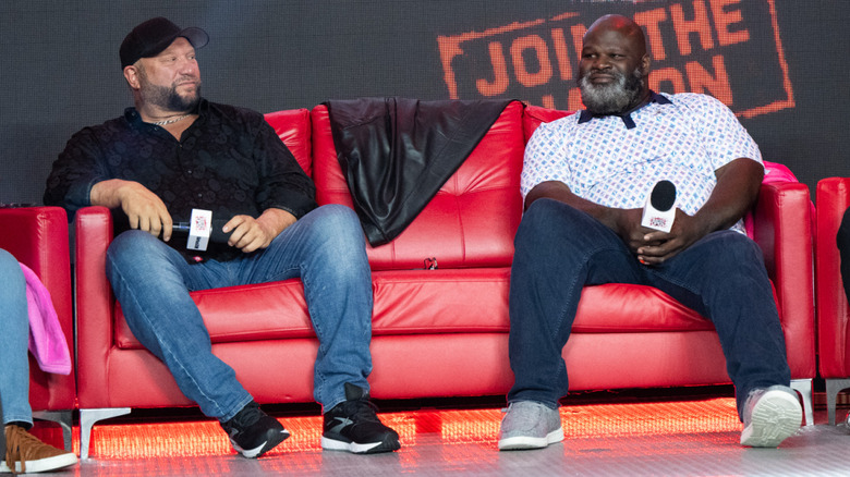Bully Ray and Mark Henry at Busted Open event