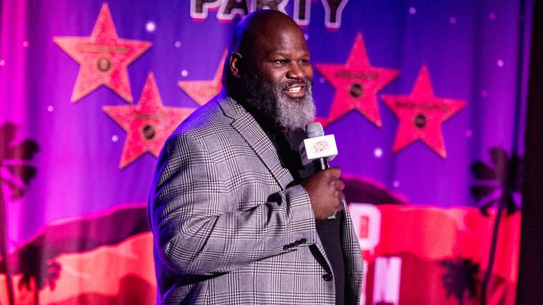 Mark Henry talking for Busted Open Radio