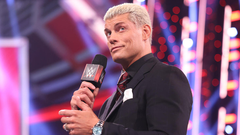 Cody Rhodes appearing on "WWE Raw"