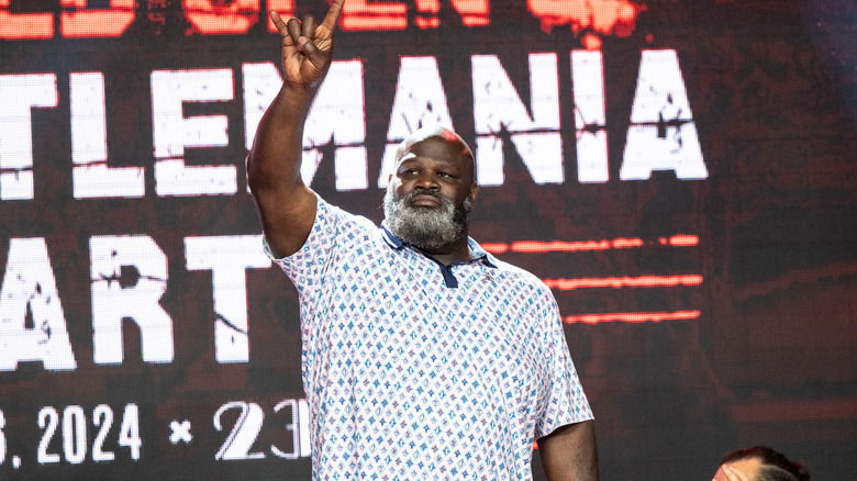  Mark Henry hosts SiriusXM's "Busted Open" WrestleMania Party at 2300 Arena on April 06, 2024 in Philadelphia, Pennsylvania.