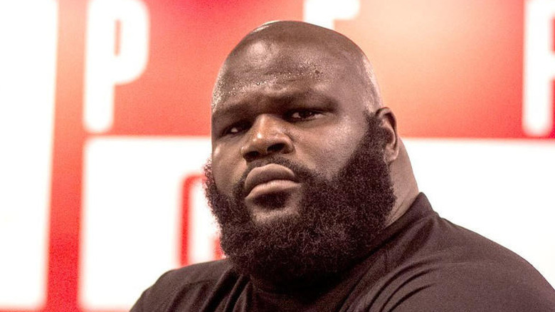 Mark Henry at the WWE Performance Center