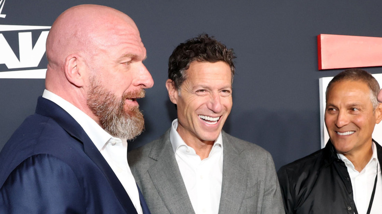 Triple H and Mark Shapiro