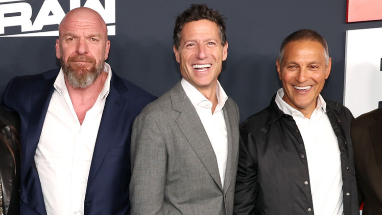 Triple H, Mark Shapiro, and Ari Emanuel