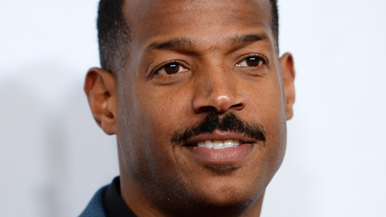 Marlon Wayans smiling