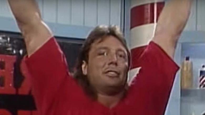 Marty Jannetty arms raised