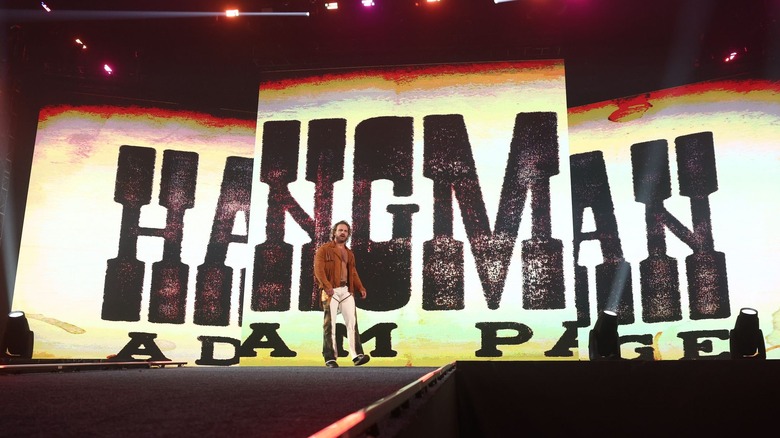 Hangman Page at AEW All In Texas 2025
