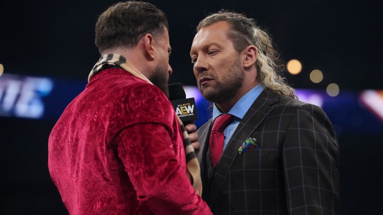 MJF and Kenny Omega on AEW Dynamite