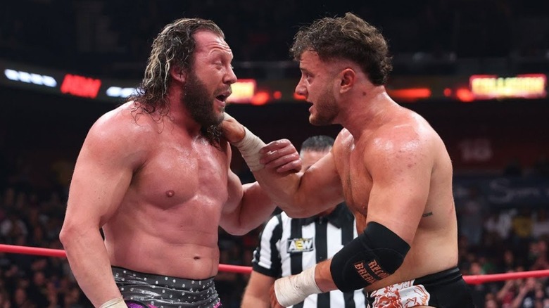 Kenny Omega and MJF on AEW Collision