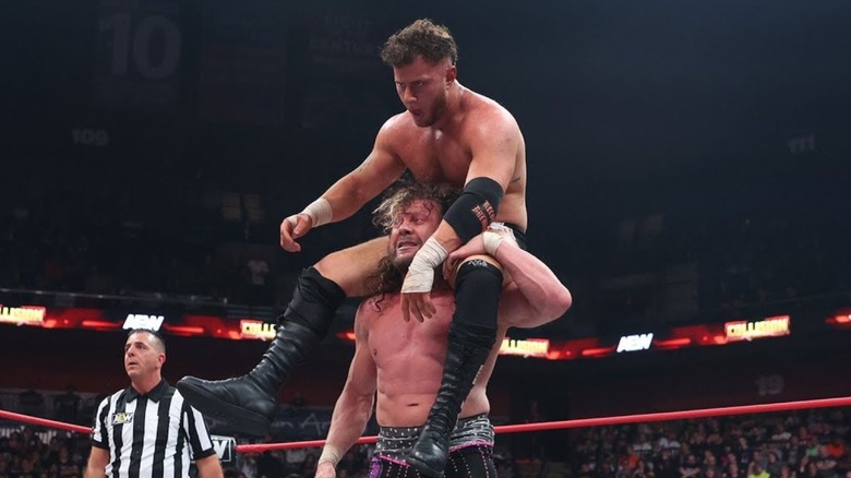 Kenny Omega and MJF on AEW Collision