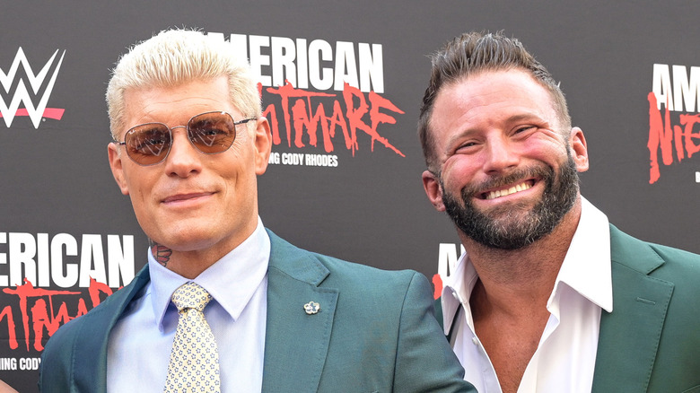 Matt Cardona and Cody Rhodes posing
