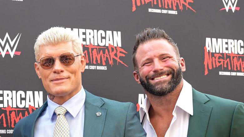 Matt Cardona and Cody Rhodes at the "American Nightmare" Premiere