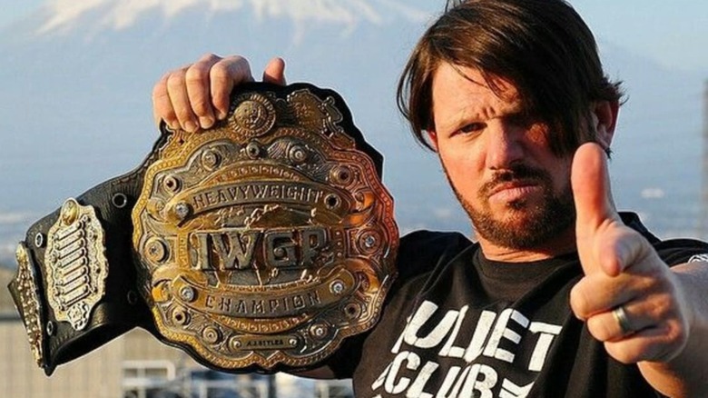 AJ Styles in Bullet Club