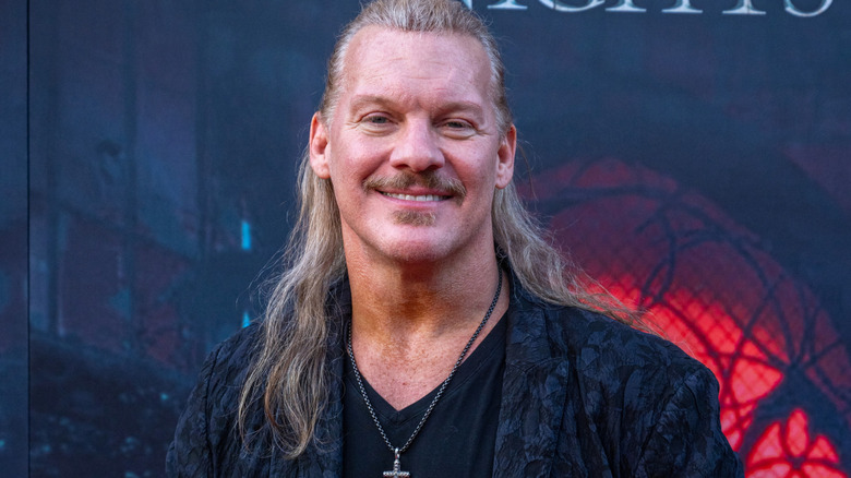 Chris Jericho is smiling