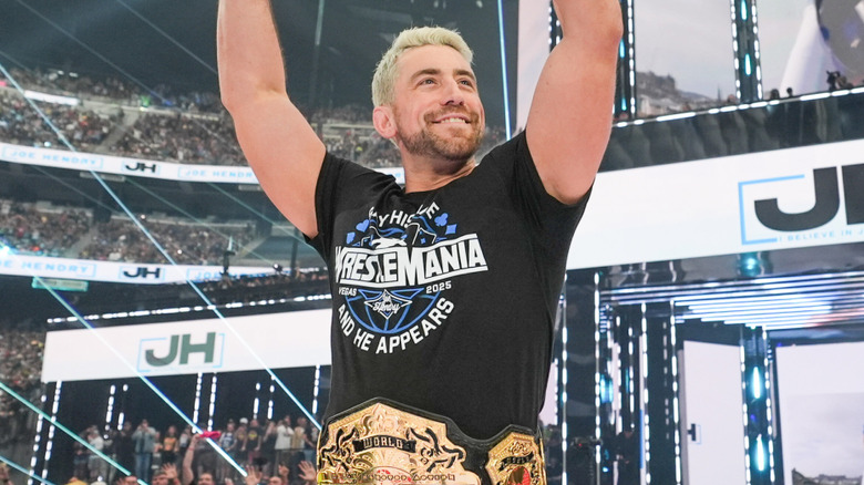 Joe Hendry smiling