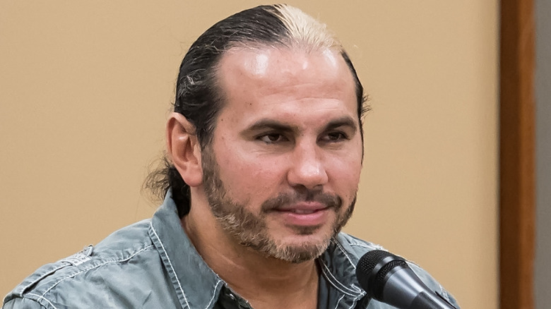 Matt Hardy looking proud of himself