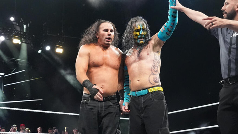 Matt Hardy and Jeff Hardy on WWE NXT