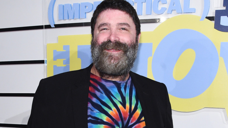 Mick Foley smiling