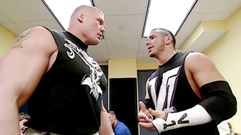 Brock Lesnar and Matt Hardy
