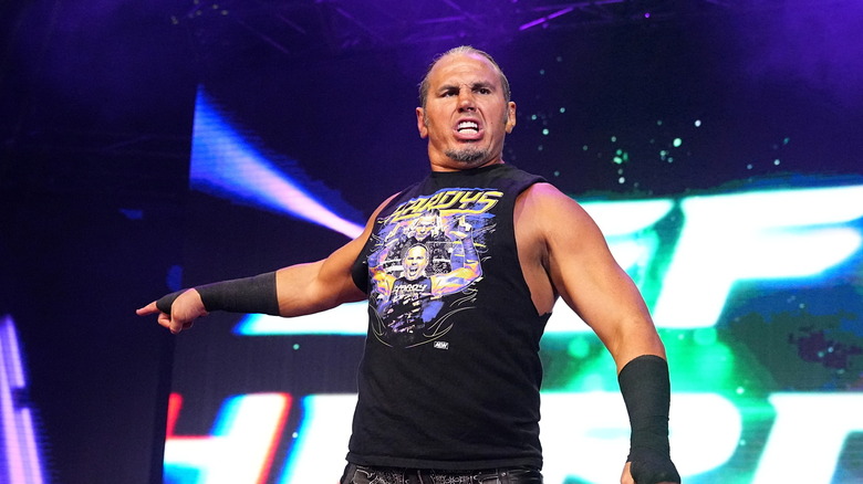 Matt Hardy doing his Delete pose