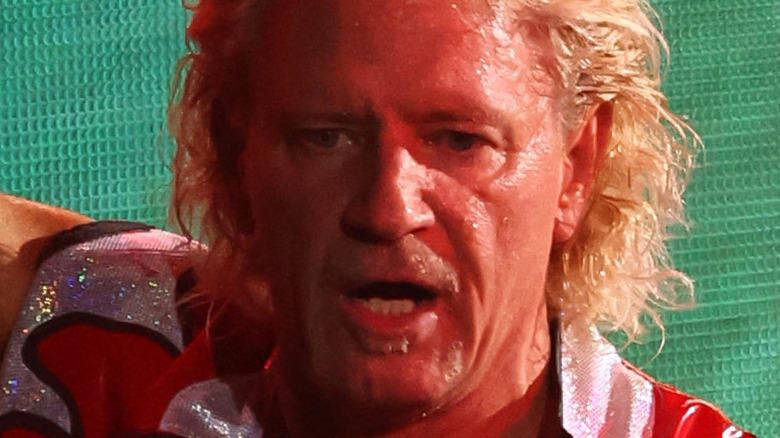 Jeff Jarrett with mouth open