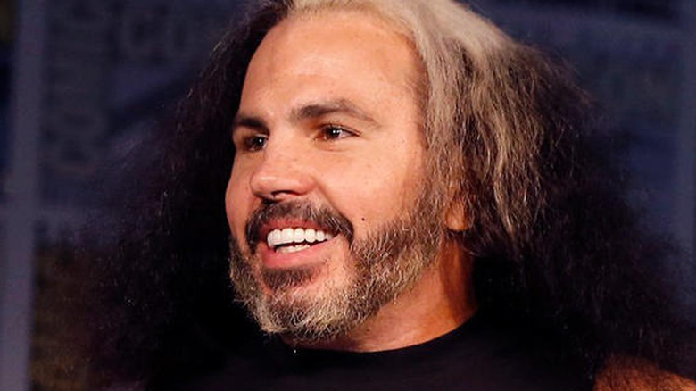 Matt Hardy smiling