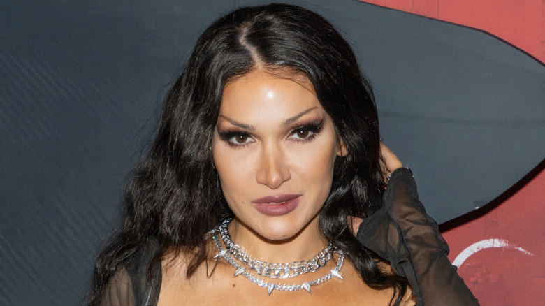 Reby Hardy en un evento de prensa