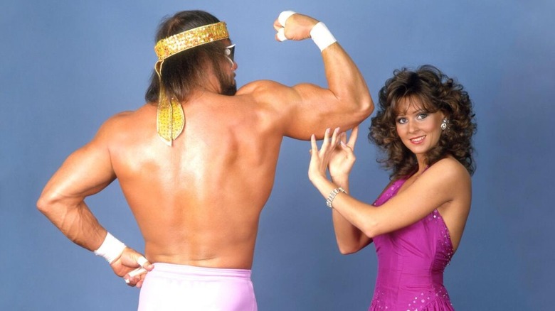 Miss Elizabeth with Macho Man