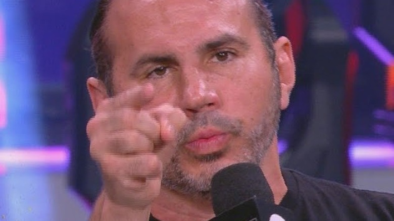 Matt Hardy pointing promo