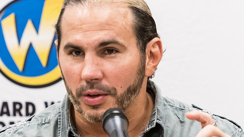 Matt Hardy attends a convention on behalf of WWE