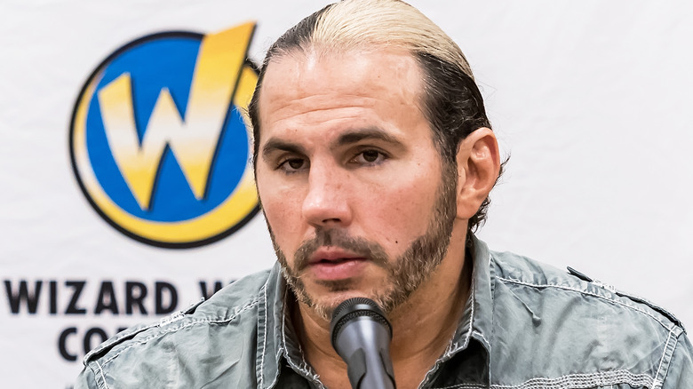 Matt Hardy speaking