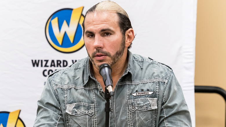 Matt Hardy talking